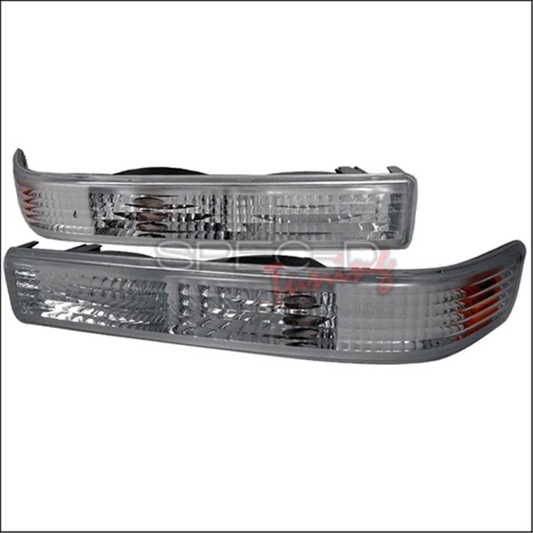 Overtime Bumper Lights for 98 to 04 Chevrolet S10; Chrome - 10 x 19 x 25 in. OV520921 - main